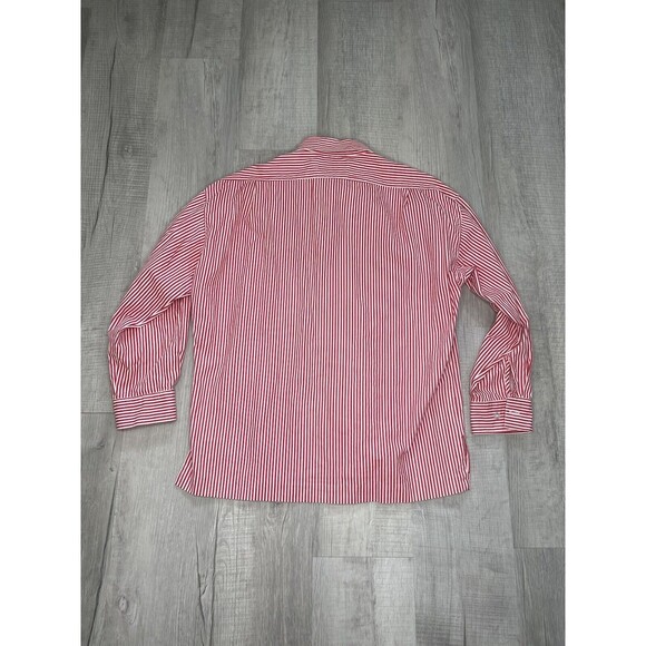 Betty Boop Too Cute Red Pin Stripe Long Sleeve Large Vintage 1993 Rare Cartoon O - Picture 9 of 9